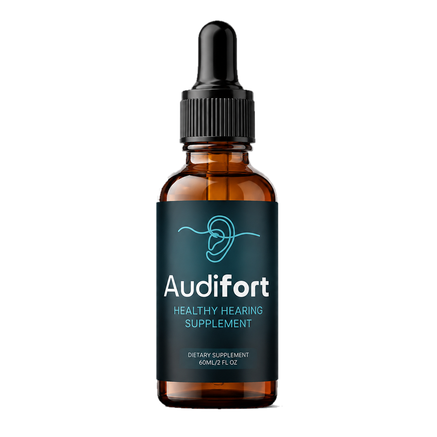 Audifort hearing support supplement bottle